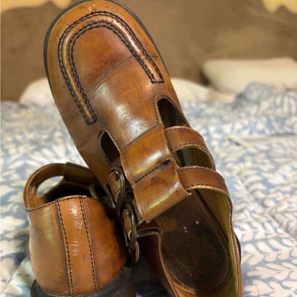 Dr. Martens Brown Leather Classic Mary Jane’s